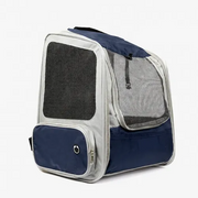 Premium Expandable Pet Carrier Backpack | Breathable & Foldable Travel Bag for Cats & Small Dogs
